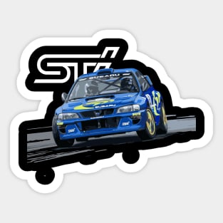 Colin McRae WRC Impreza 555 Sticker